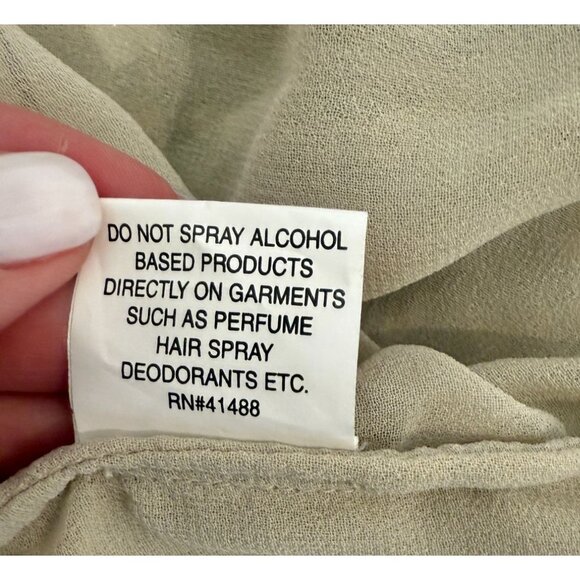 NEW Mac Duggal 94044 Gold Sequin Beaded Kimono Sleeve Wrap Mini Dress - Size M - Picture 4 of 10